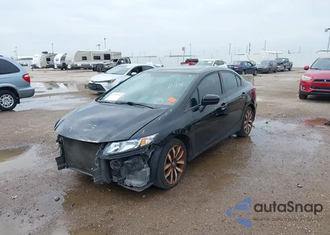 2014 Honda Civic Ex-L z USA, uszkodzony, nr VIN 19XFB2F94EE081525